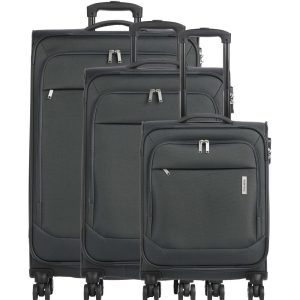Travelite Priego Kofferset (4 wielen) anthracite