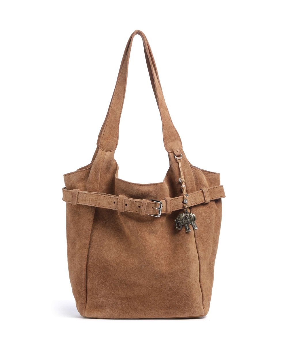 Anokhi Hobo tas cognac - Afbeelding 2
