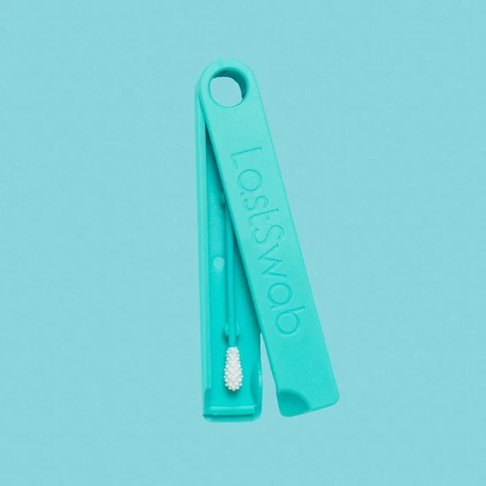 Herbruikbaar wattenstaafje LastSwab turquoise - Afbeelding 5