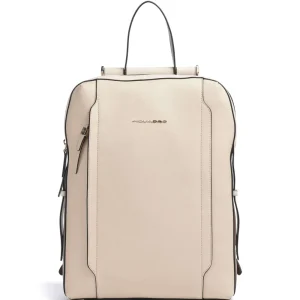 Piquadro Circle Laptop rugzak beige/cuoio