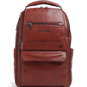 Piquadro Solm Laptop rugzak cuoio