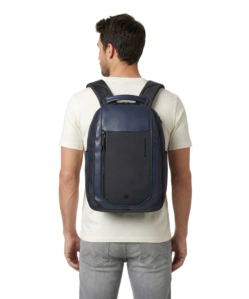 Piquadro Lyss Easyjet Reis rugzak blue - Afbeelding 4
