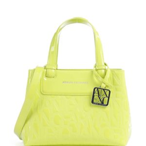 Armani Exchange Liz Patent S Handtas crystal citrus