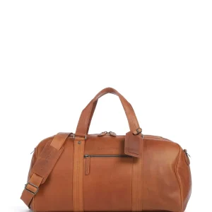The Chesterfield Brand Wax Pull Up Cow Rivaro Weekendtas cognac