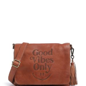 Taschendieb Wien Gutstrasse 4 Crossbody tas cognac