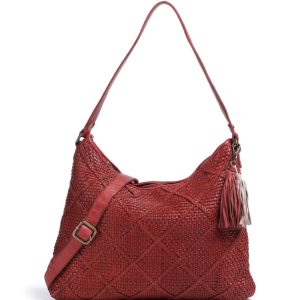 Taschendieb Wien Beatrixpark 1 Hobo tas burgundrausch