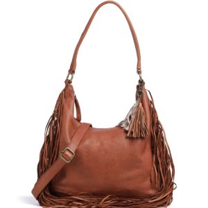 Taschendieb Wien Löwengasse 5x Hobo tas cognac
