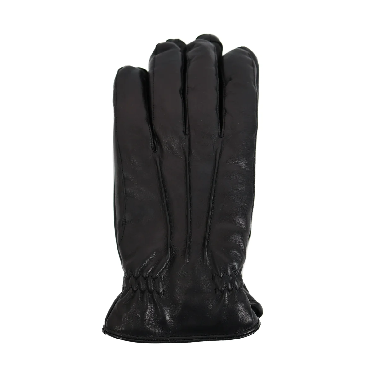 Heren handschoenen 'James' zwart - Afbeelding 3