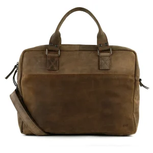 Laptoptas 15.6” 'Leandro' bruin