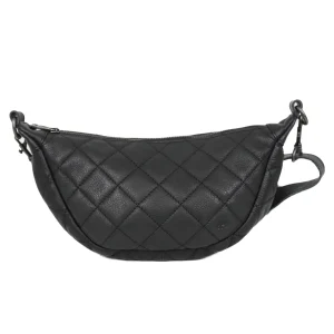 Crossbody tasje 'Laura' zwart