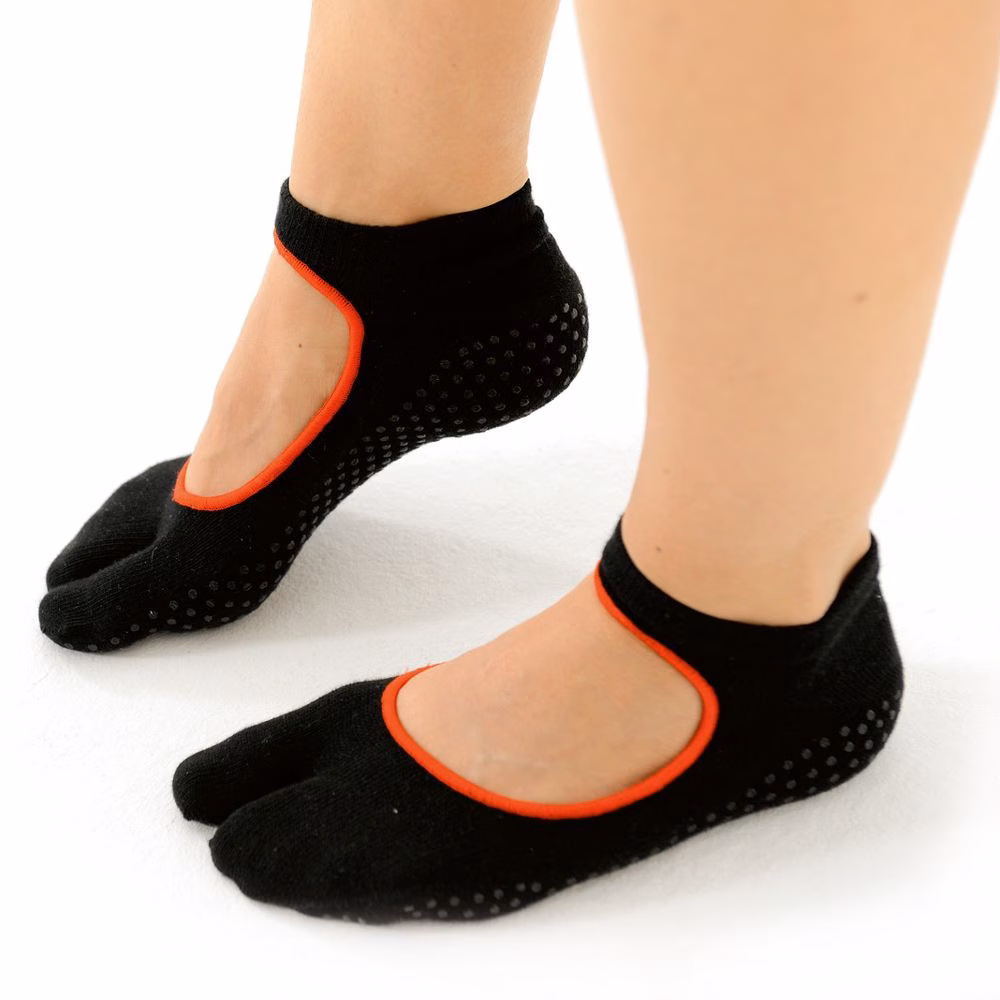 Sissel Antislip Sokken Heren Eén Teen – Zwart – Maat L/XL