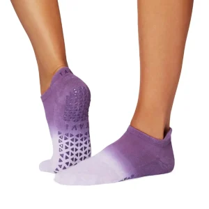 Grape Ombre | Power Yoga Grip Socks | Tavi Noir