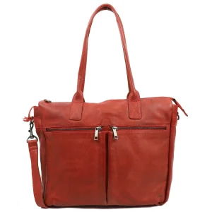 Hand-/schoudertas 'Binni' rood