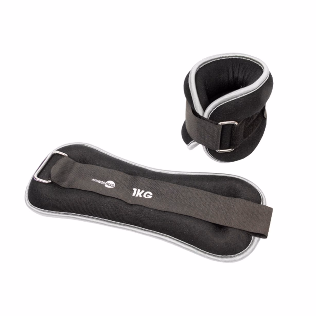 Neoprene pols en enkelgewichten – 1kg – Fitness-Mad