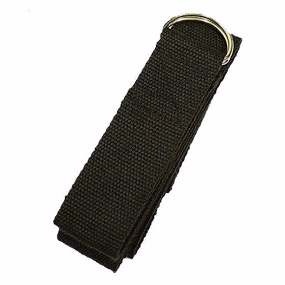 Goedkope Yogariem voor beginners – 180 cm – Zwart - Afbeelding 2